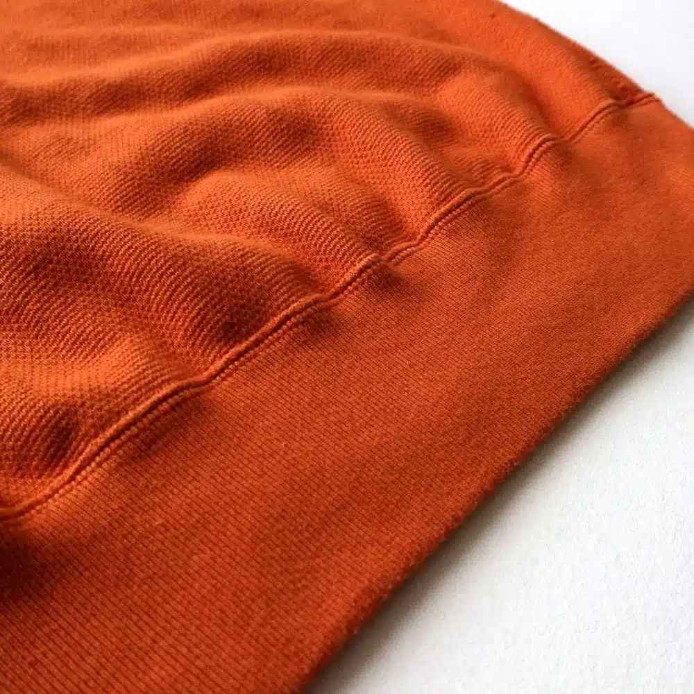 Loop & Weft Jacquard Knit Sweatshirt - Orange · Those That Know