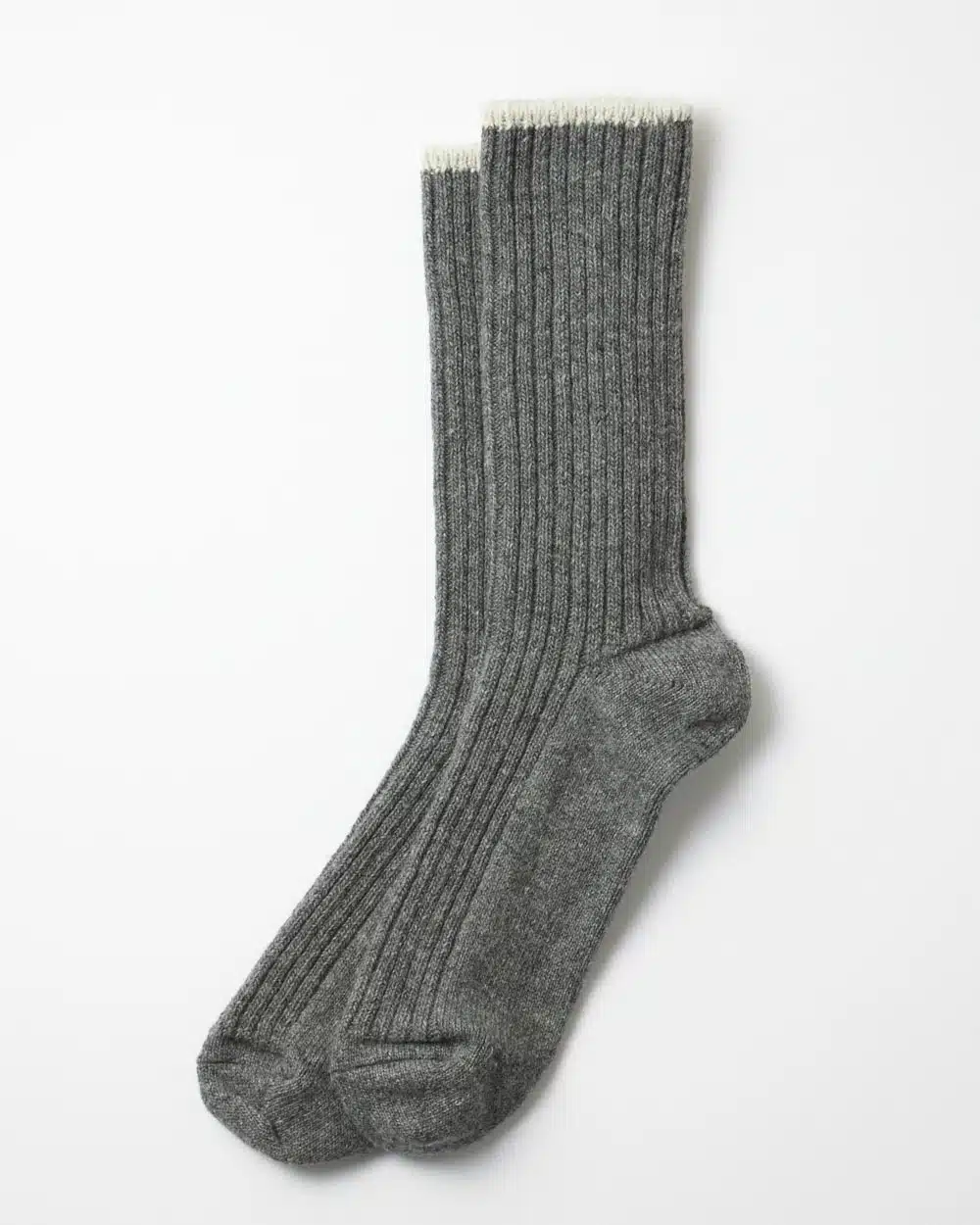 RoToTo Recycled Washi Pile Crew Socks - Grey · Those That Know