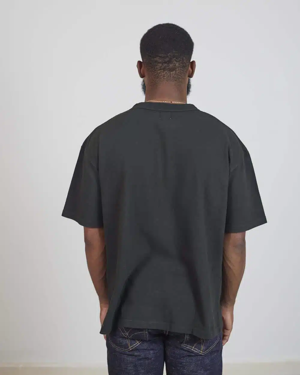 Sunflower Label Surfer T-Shirt - Vintage Black · Those That Know