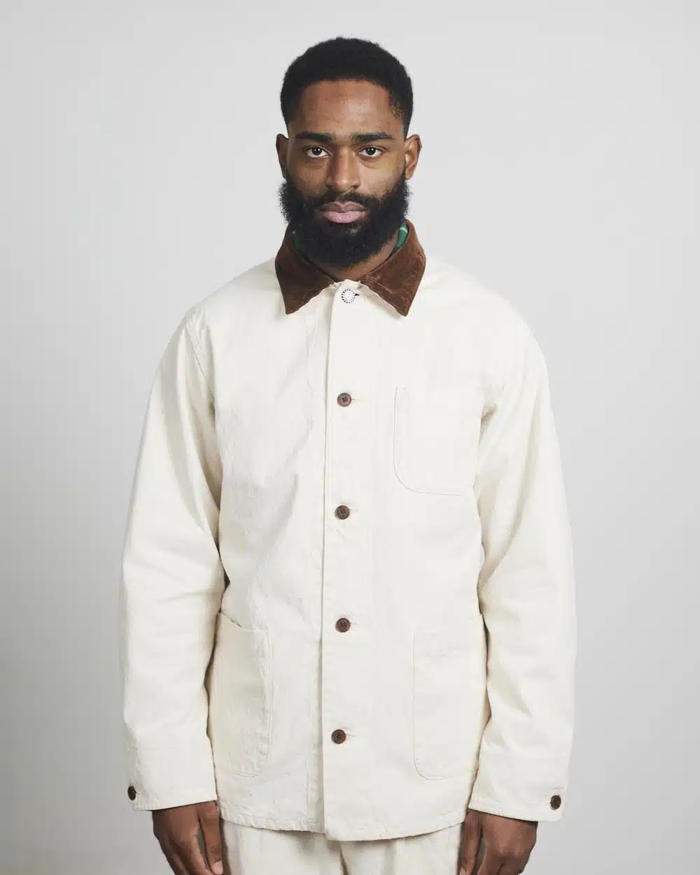 Seuvas Corduroy x Canvas Coverall - Natural · Those That Know